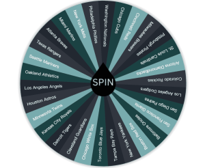 MLB Wheel Spinner