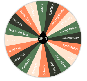 Restaurant Wheel