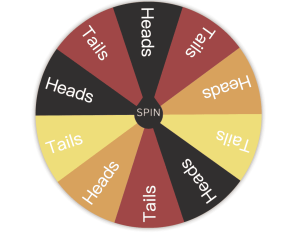 head or tails spinner