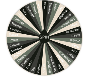 Mythical Creatures Wheel