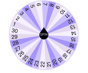 Random Number-Wheel 1 30