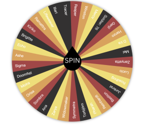overwatch characters wheel